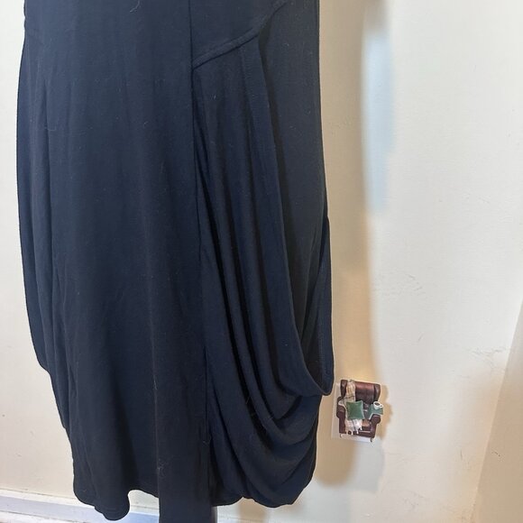 Philsophy Dress Women’s Size Large Midi Length Pockets Raw Hem Sleeve Zipper - Picture 7 of 13